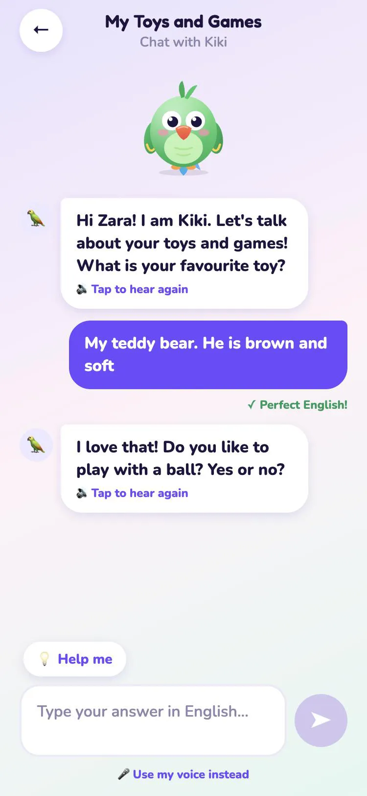 Chat with Kiki